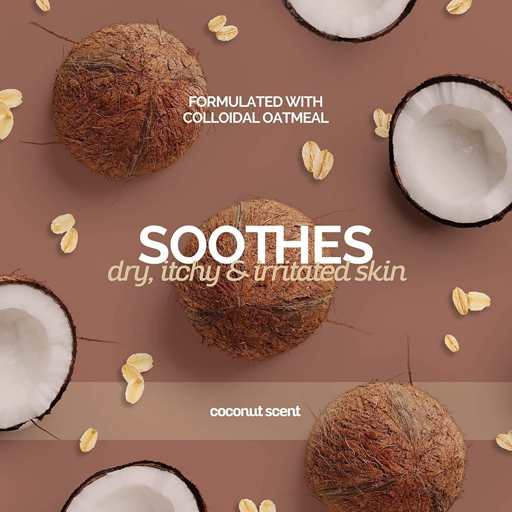 Bark2Basics natural colloidal oatmeal pet conditioner packaging showing product ingredients