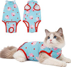 Post-surgery cat onesie as E-collar alternative