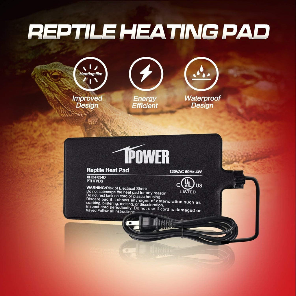 iPower under tank heater close up