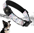 Upgraded AirTag Dog Collar, IP68 Waterproof Air Tag Dog Collar Holder, Reflective, Ultra-Durable, Comfortable Padded, Heavy Duty Dog Collars for Small Medium Large Dogs (M (12.6"-17.1"), Blue) - Image 14