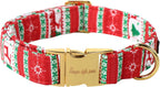 Unique Style Paws Dog Collar With Metal Buckle - Red Rose Flower Gift for Small, Medium, Large Boys Girls Dogs - Durable and Cute - Image 14