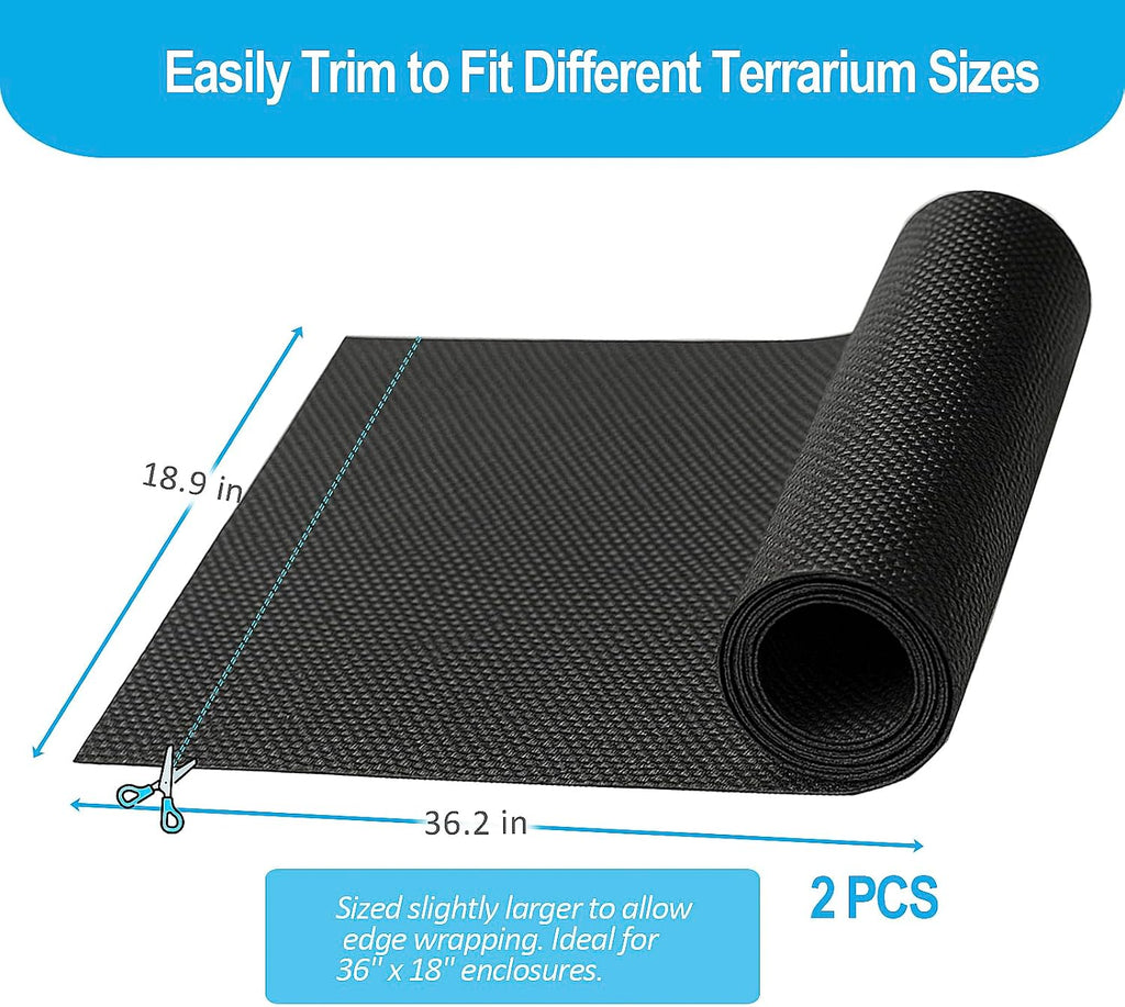 Duedusto substrate barrier cut to fit enclosure dimensions