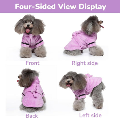 Side view of cat wearing soft Petyoung pet nightwear
