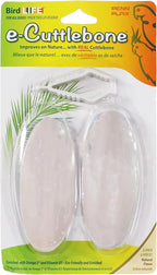 Penn-Plax Bird-Life E-Cuttlebone Original, 1 Pk (2 Counts) - Durable, Less Brittle Cuttlebones Enriched with Omega 3, Honey & Vitamin B1 - Easy Mounting, Cage Clip - Great for All Bird Sizes - White - Image 9