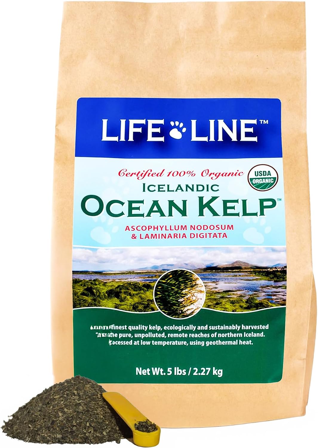 Life Line USDA Certified Organic Ocean Kelp for Pets & Livestock | Supports Skin & Coat Health, Immune Function, and Dental Hygiene | Promotes Metabolism & Reduces Plaque and Shedding - 16 oz - Image 10