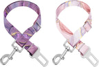 Adjustable pet cat and Dog car seat BeltThe Lanyard is Flexible and Adjustable from 20 to 33 inches (Floral) - Image 10