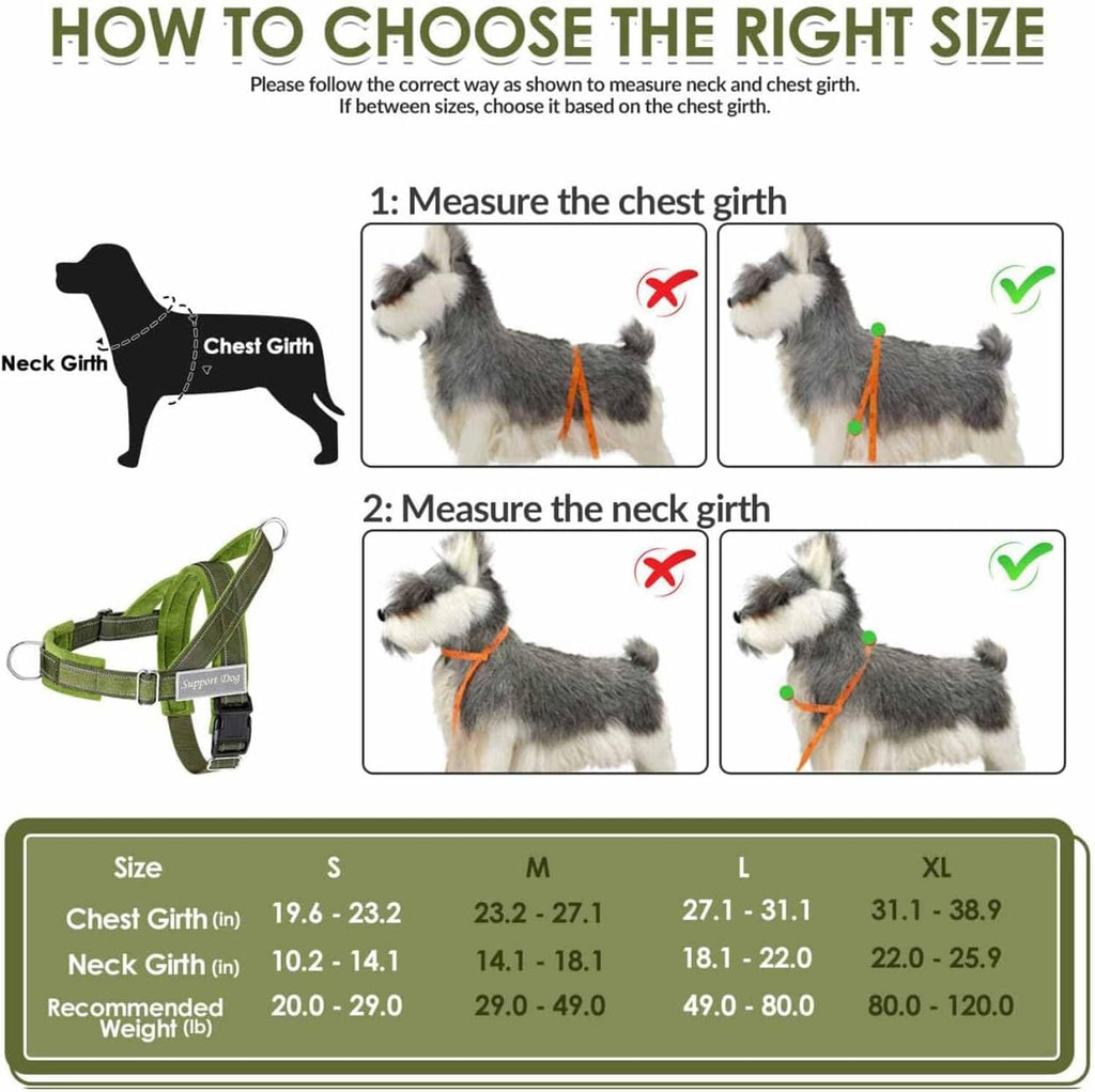 Lukovee tactical pet harness fleece padding interior close up view