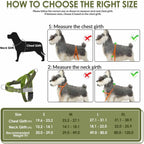 Lukovee tactical pet harness fleece padding interior close up view