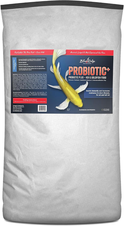 Blue Ridge Fish Food 5lb, Probiotic Plus 3/16" Floating Pellet, Koi Goldfish Food - Image 13
