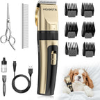 HEAPETS dog grooming clippers front view gold finish
