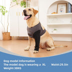 Snap closures and stretch fit details on Cilkus surgical leg sleeve