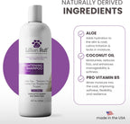Close up of Lillian Ruff brightening shampoo ingredients and benefits