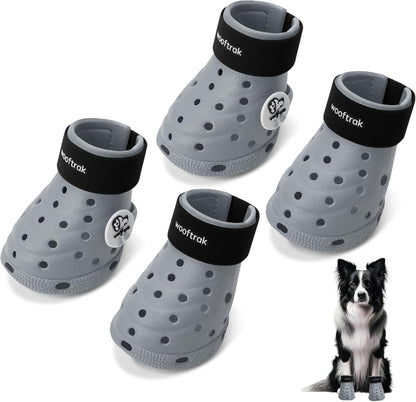 Dog Shoes Breathable Dog Shoe for Hot Pavement, Dog Booties and Paw Protectors, Non-Slip Waterproof Dog Sandals Boots (Pink, S: (2.3''x1.8'')(L*W)) - Image 15
