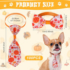 Reginary festive dog neckties and bow ties assortment for small medium pets