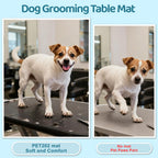 Cushioned 3mm thickness detail of the IPENP high density foamed PVC pet mat