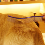 Professional grade pet deshedding comb 190mm