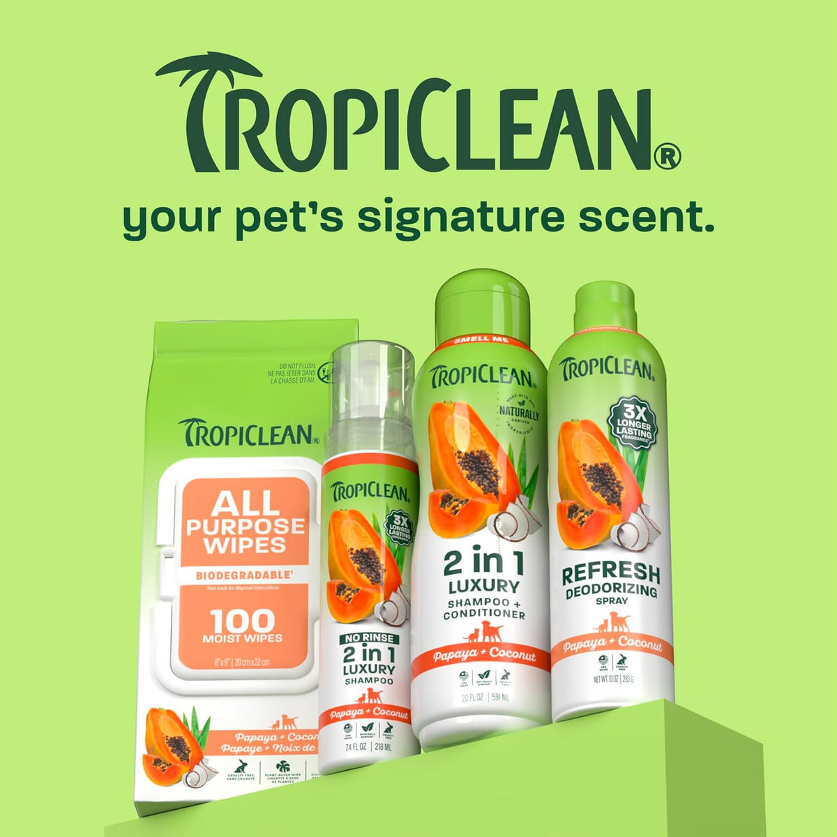 TropiClean 10 ounce deodorizing continuous mist bottle