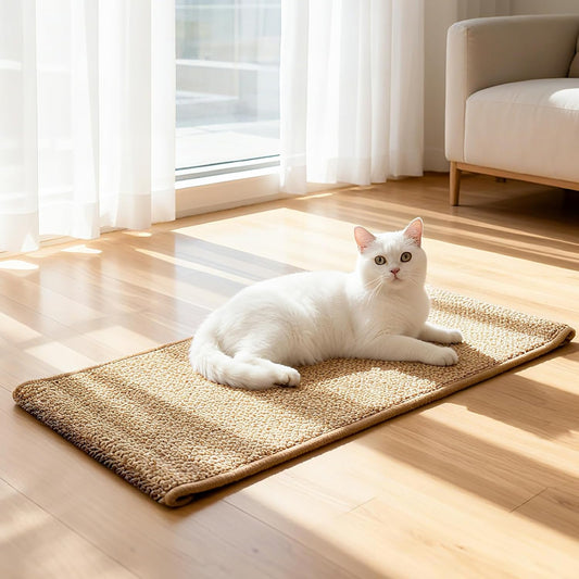 Ordora large cat scratcher mat showing horizontal surface