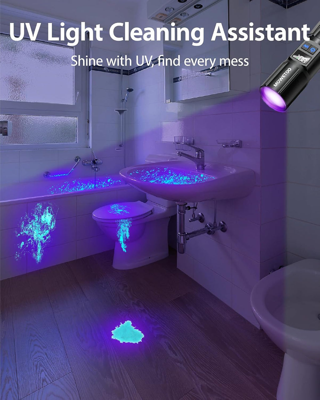 Using Ultraviolet Light For Pet Urine Detection On Carpet