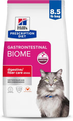 Hill's Prescription Diet Gastrointestinal Biome Stress Digestive/Fiber Care Dry Cat Food, Chicken, 4 lb. Bag - Image 15