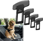 Generic 4 pack dog cat car headrest safety restraint strap black