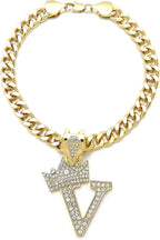 Initial Letter Cuban Chain Dog Chain Pet Chain Pet, Cat, Puppy Necklace (B, 10") - Image 13