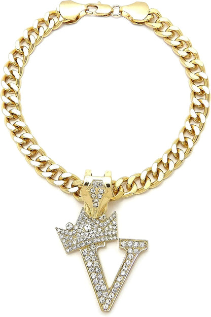 Initial Letter Cuban Chain Dog Chain Pet Chain Pet, Cat, Puppy Necklace (B, 10") - Image 13