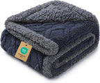 Luciphia Waterproof Pet Blanket, Liquid Pee Proof Dog Blankets for Sofa Bed Couch, Reversible Sherpa Fleece Furniture Protector Cover for Small Medium Large Dogs Cats,Khaki Small40" x 28" - Image 11