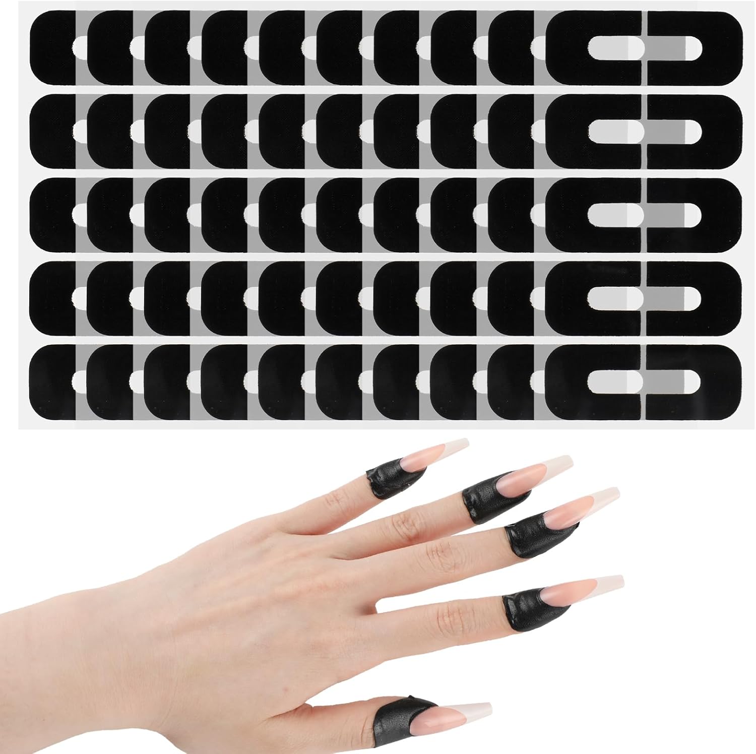 YUXIANLB nail polish protector for fingers front packaging view