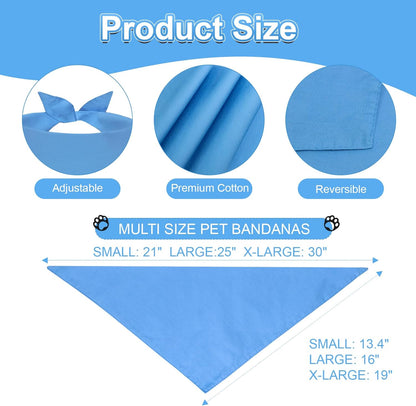 Agroon pet bandana triangle shape for DIY printing