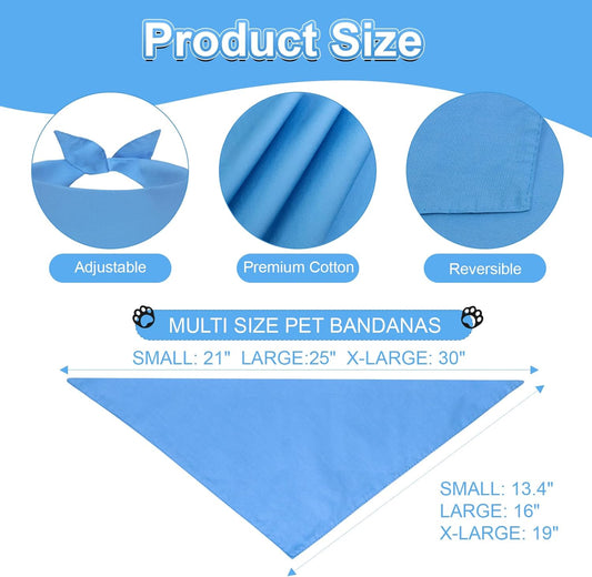Agroon pet bandana triangle shape for DIY printing