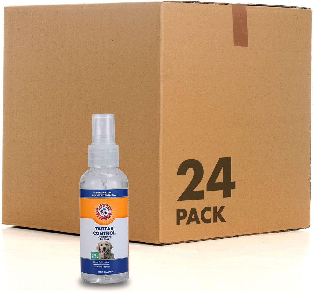 Arm & Hammer Tartar Control Dental Spray for Dogs Mint Flavor Breath Freshener Brushless Teeth Cleaning Oral Care with Baking Soda Helps Reduce Plaque and Tartar Buildup 4 FL OZ Single Bottle Supply - Image 9