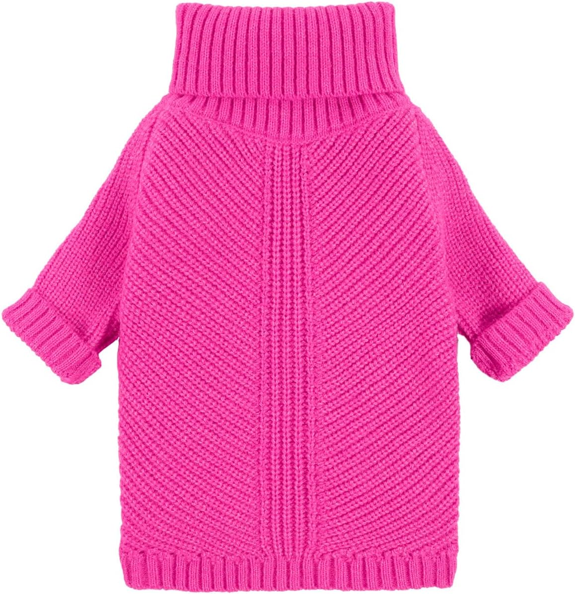 Fitwarm Thermal Knitted Dog Sweater Doggy Winter Coat Pet Clothes Doggie Turtleneck Jacket Puppy Outfits Cat Sweatsuit Sage Green Medium - Image 13