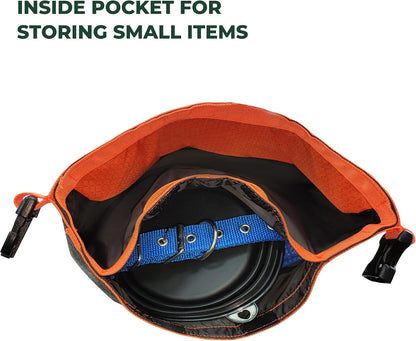 FXW pet food carrier with integrated pour spout