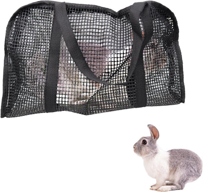 Tinkare rabbit nail trimming pouch front view for safe pet grooming