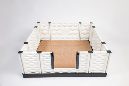 Folded Ezwhelp reusable puppy training mat