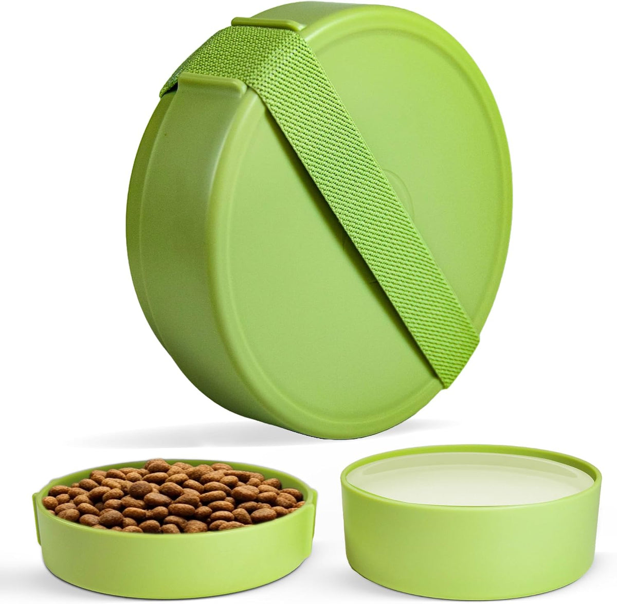Barkin' Trails Travel Dog Bowls, Portable Outdoor Water, BPA-Free Water Bowl Set, Food Grade Plastic Dog Travel Bowl, Dog Camping Essentials, Travel Container - Image 12