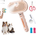 Petayouj 3 in 1 Pet Steam Grooming Brush front view