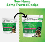 Dr. Harvey's salmon recipe dog food trial size packaging details