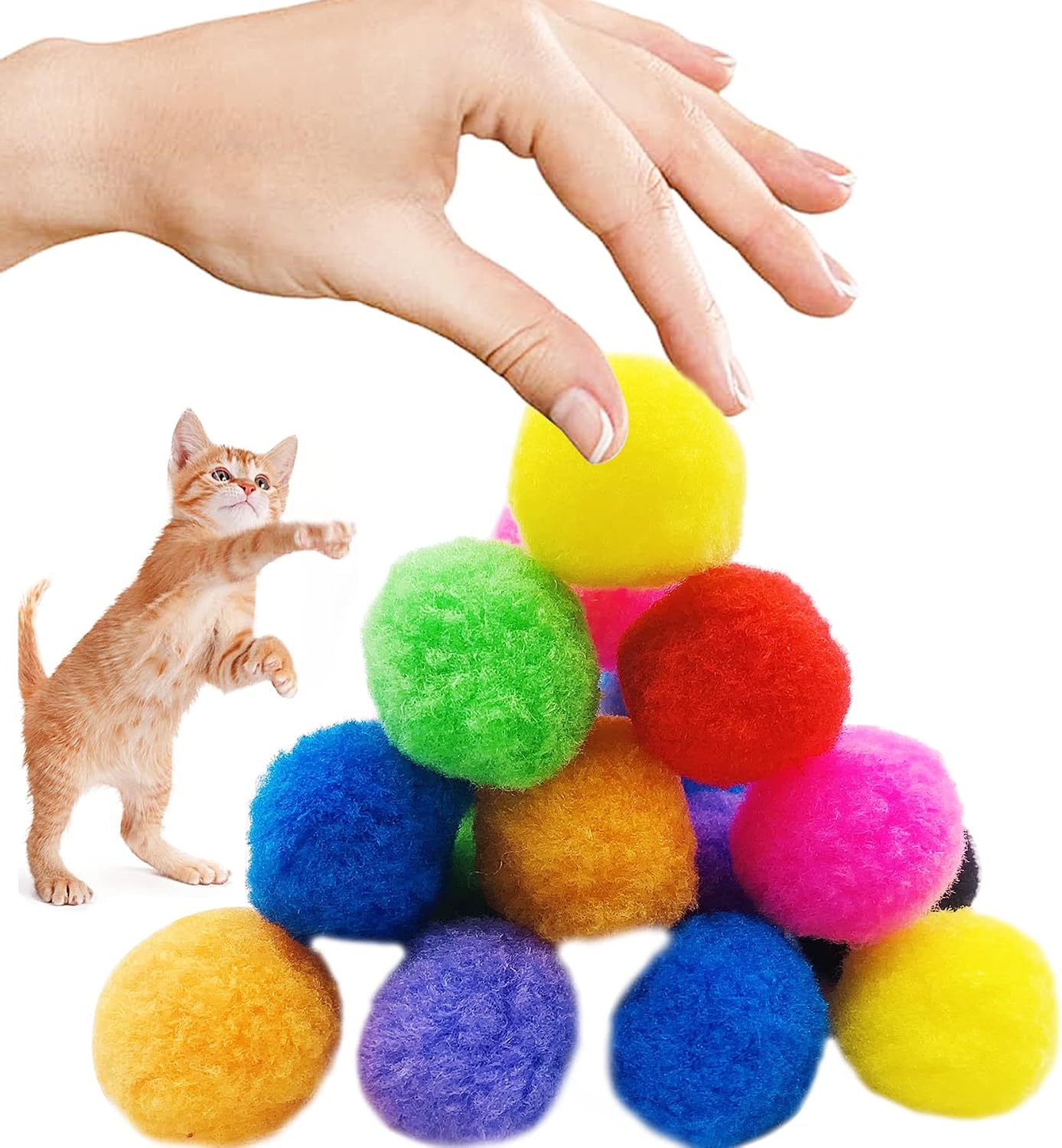 PET SHOW bulk cat toy pack for indoor kitten exercise