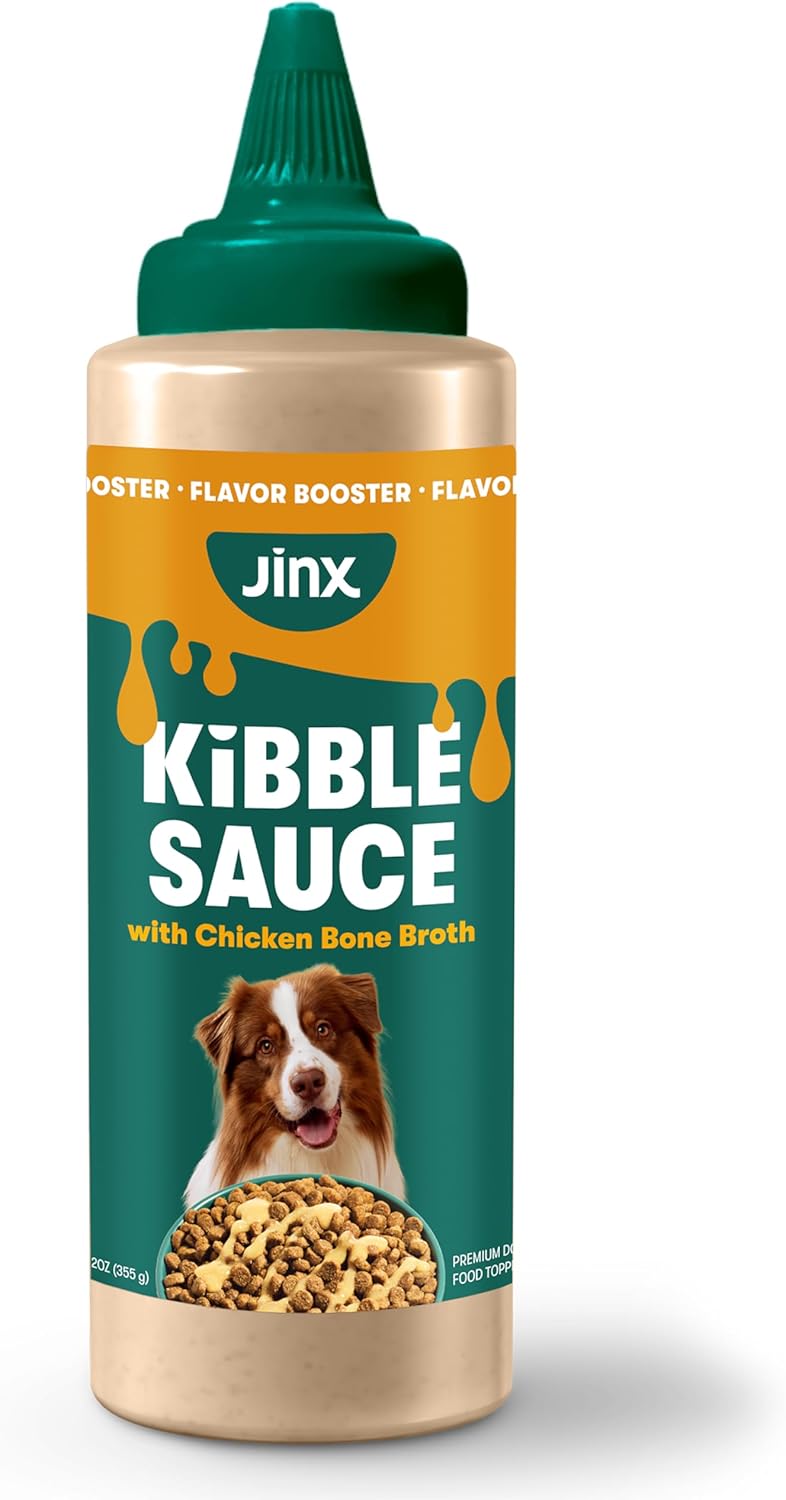 Jinx Kibble Sauce for Dogs - Premium Dog Food Kibble Topper Sauce & Flavor Booster Made with Beef Bone Broth - All-Natural Ingredients, No Additives or Fillers - 12 Oz - Image 11