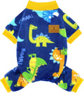 XPUDAC Dog Pajamas fleece winter sweater front view