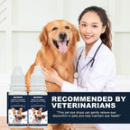 Mgviiiva dog and cat eye drops showing protective caps and sterile application nozzles.