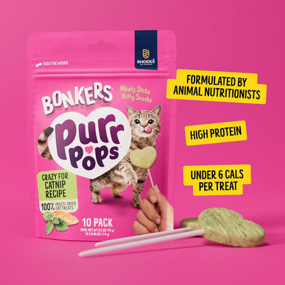 Premium imported Bonkers freeze dried pet snacks bulk packaging view