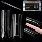 C12rtive Huaqgu sandwich dual nail forms front view box packaging