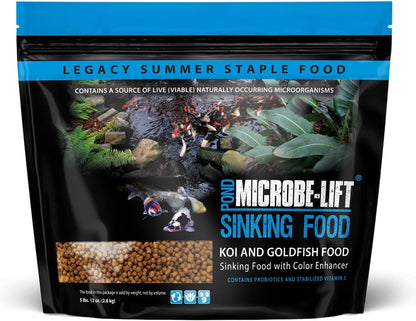 Microbe-Lift MLLSPMD Sinking Fish Food Pellets for Ponds, Water Gardens, and Fountains, for Live Goldfish and Koi, 3 Pounds - Image 9