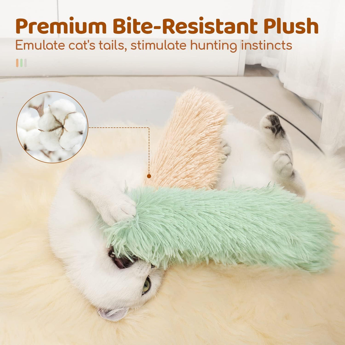 Potaroma cat toys for indoor exercise and hunting stimulation