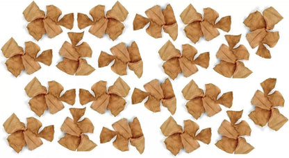 USA imported authentic pet treats bulk pack of ten rawhide chips