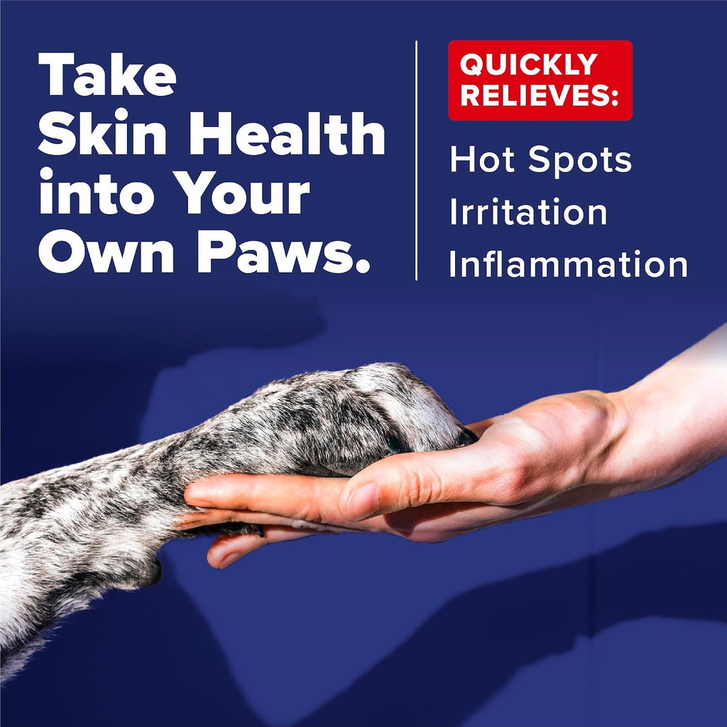 OxyMed medicated spray for dogs targeting itchy skin and redness