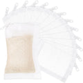 Geiserailie aquarium filter media bags front view showcasing white mesh design